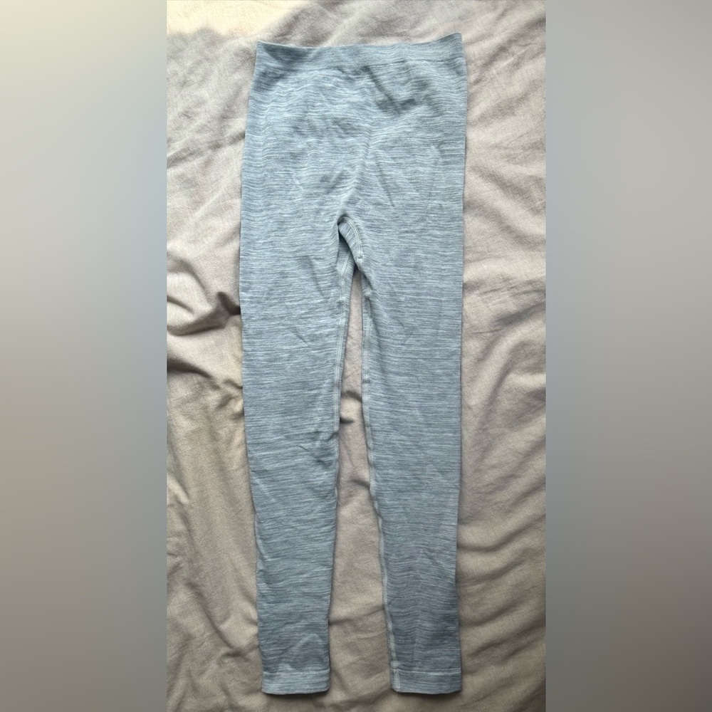 SHEIN Gray Leggings Slim Fit Knit